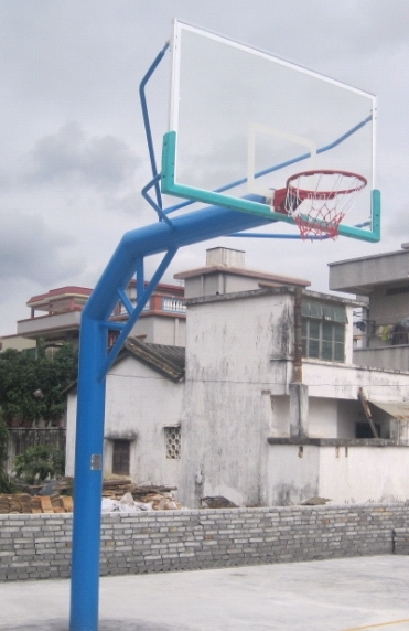 圓管固定式籃球架
